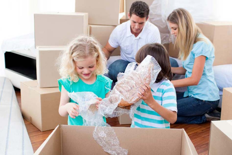Family Packing Boxes